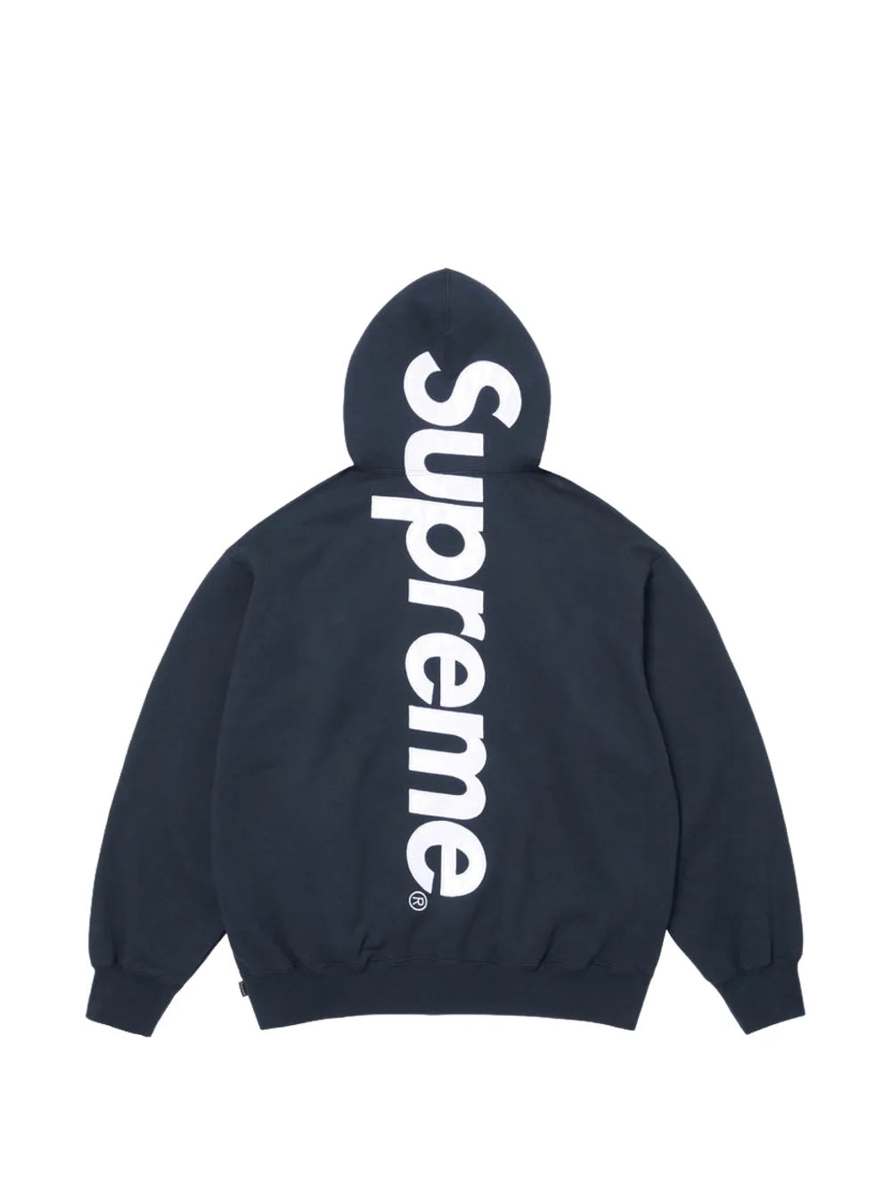 Supreme hoodie con aplique satinado - Azul - imagen 2