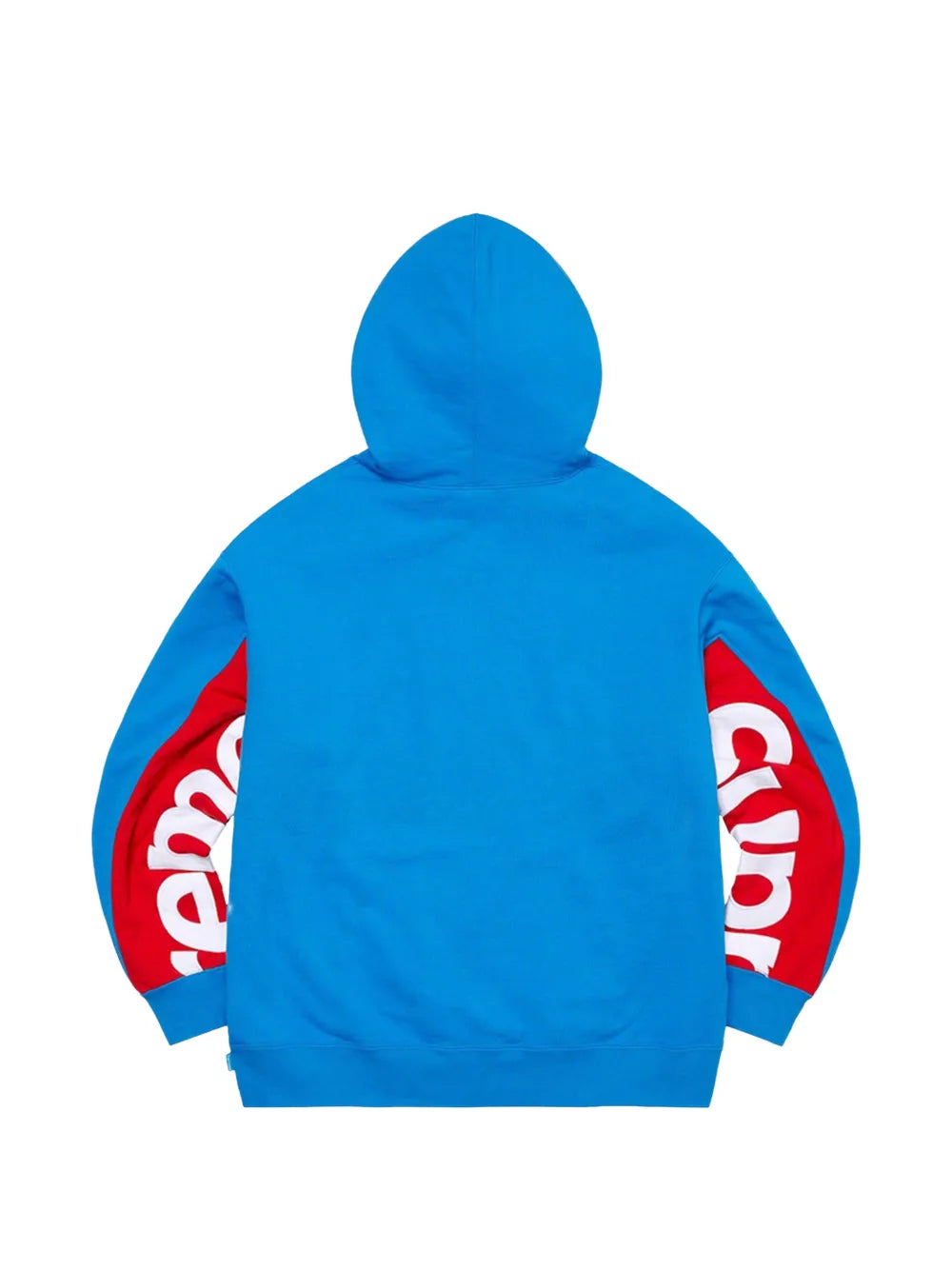 Supreme hoodie corto con paneles - Azul - imagen 2