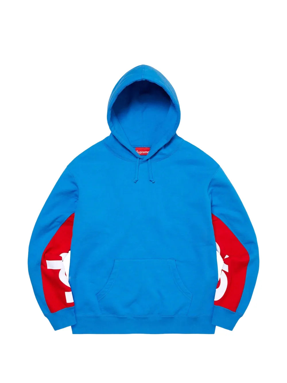 Supreme hoodie corto con paneles - Azul - imagen 1