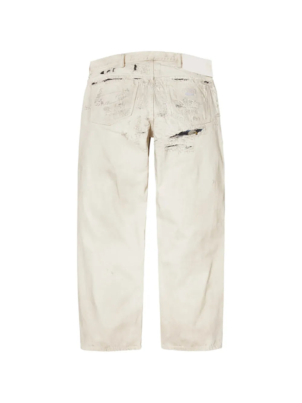 Supreme jeans holgados con efecto envejecido en colaboración con MM6 Maison Margiela - Neutro - imagen 2
