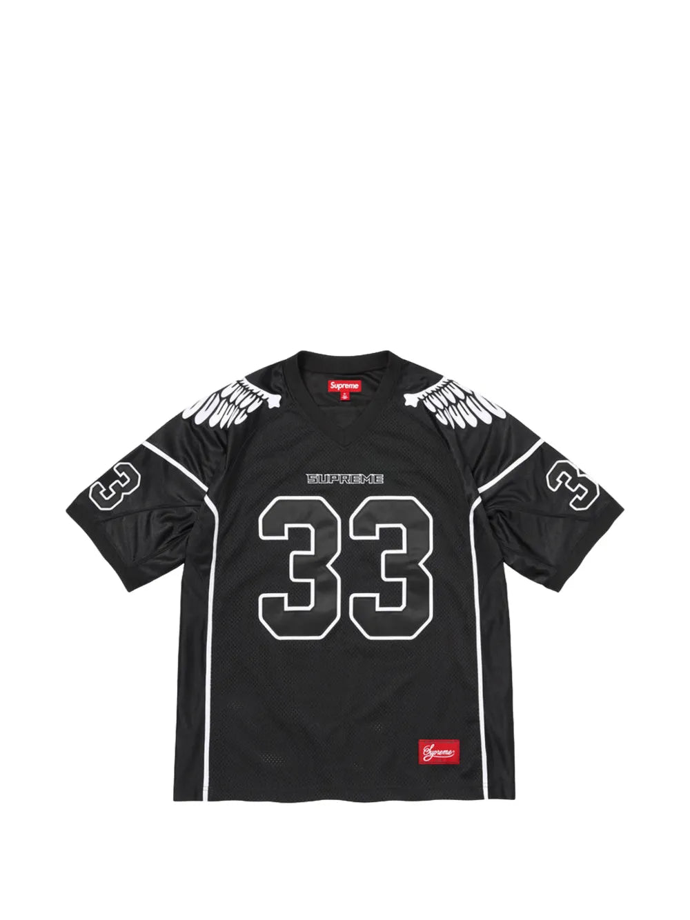 Supreme playera con estampado Wings - Negro - imagen 1
