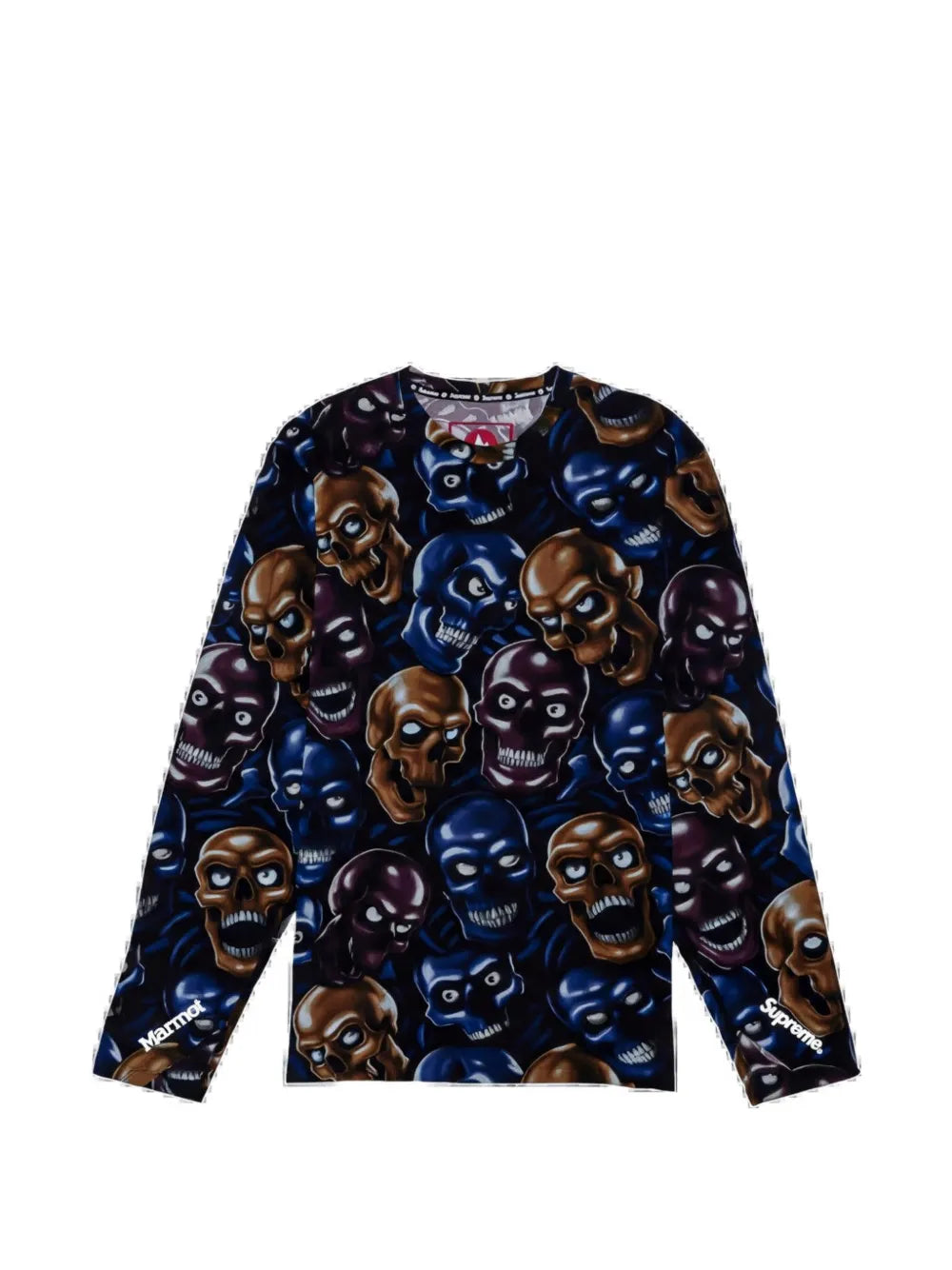 Supreme x Marmot base layer long-sleeve top - Negro - imagen 1