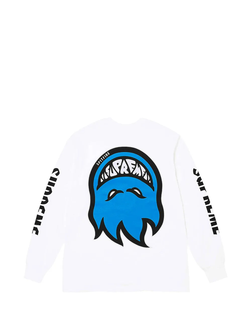 Supreme sudadera con logo estampado en colaboración con Spitfire - Blanco - imagen 2