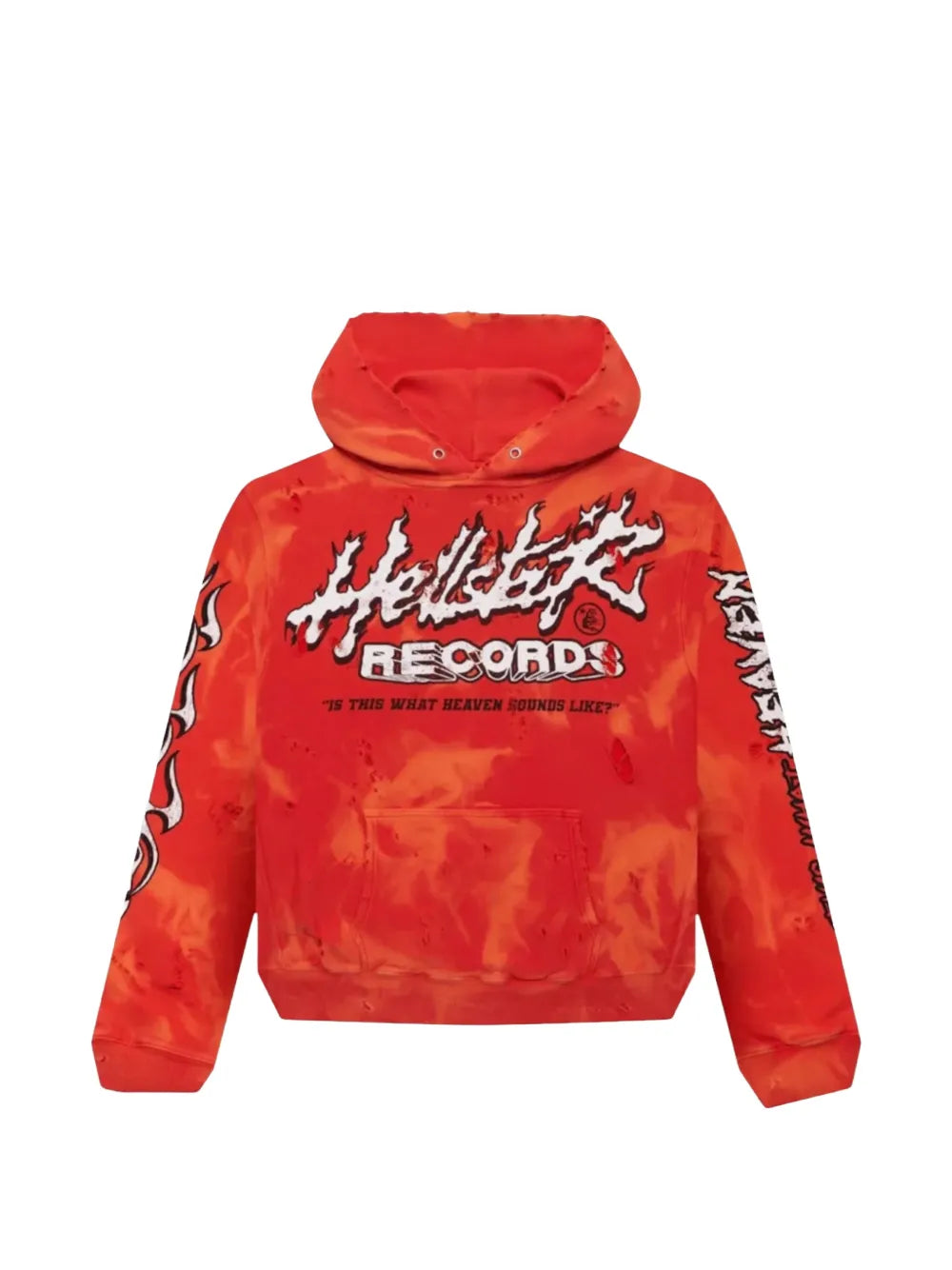 HELLSTAR hoodie Records naranja | Farfetch 37051579