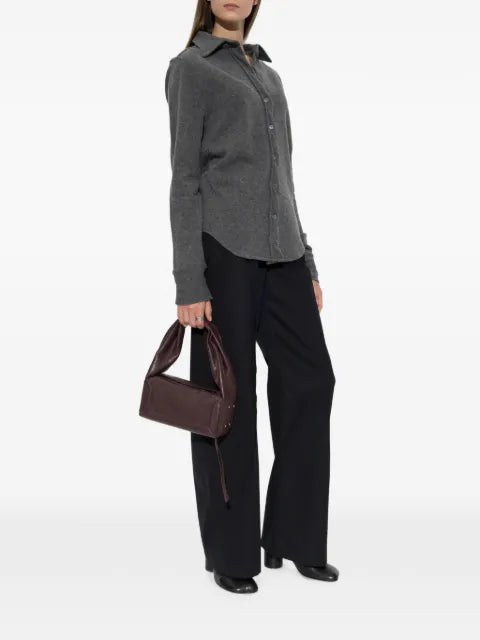 Maison Margiela camisa con dobladillo redondeado - imagen 2