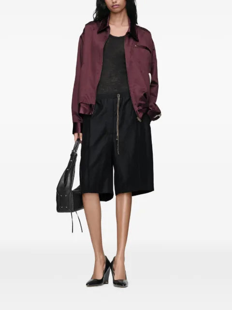 Maison Margiela shorts con cordones en la pretina - imagen 2