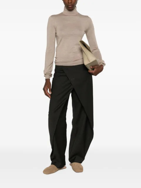 Maison Margiela suéter con cuello doblado - imagen 2