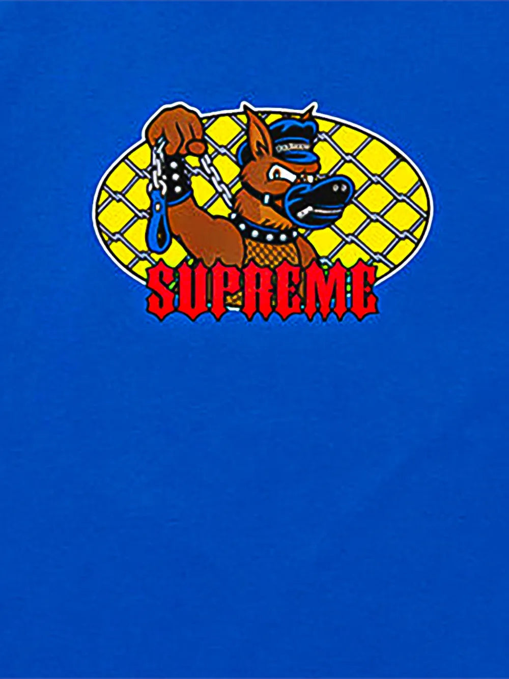 Supreme playera con estampado gráfico - Azul - imagen 2