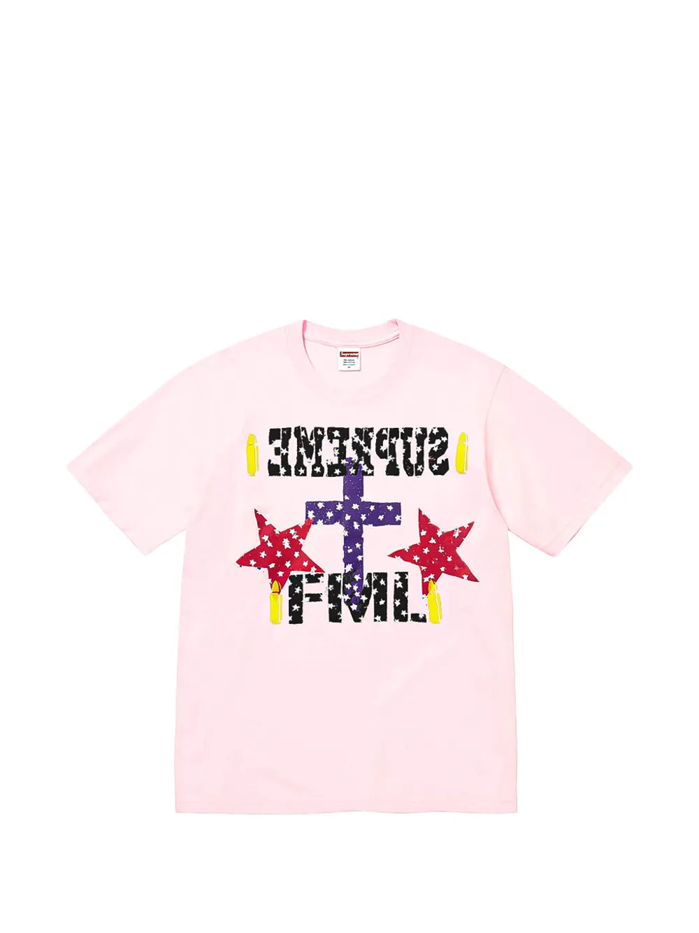 Supreme playera FML con estampado gráfico - Rosado - imagen 1