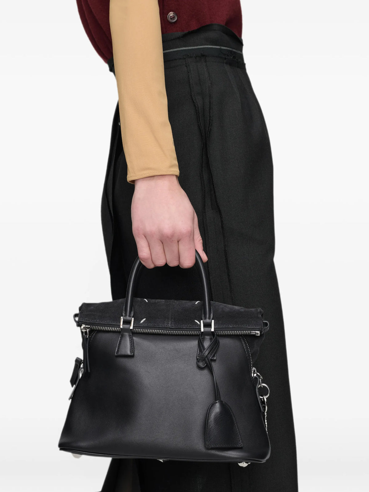 Maison Margiela tote 5AC - Negro - imagen 2