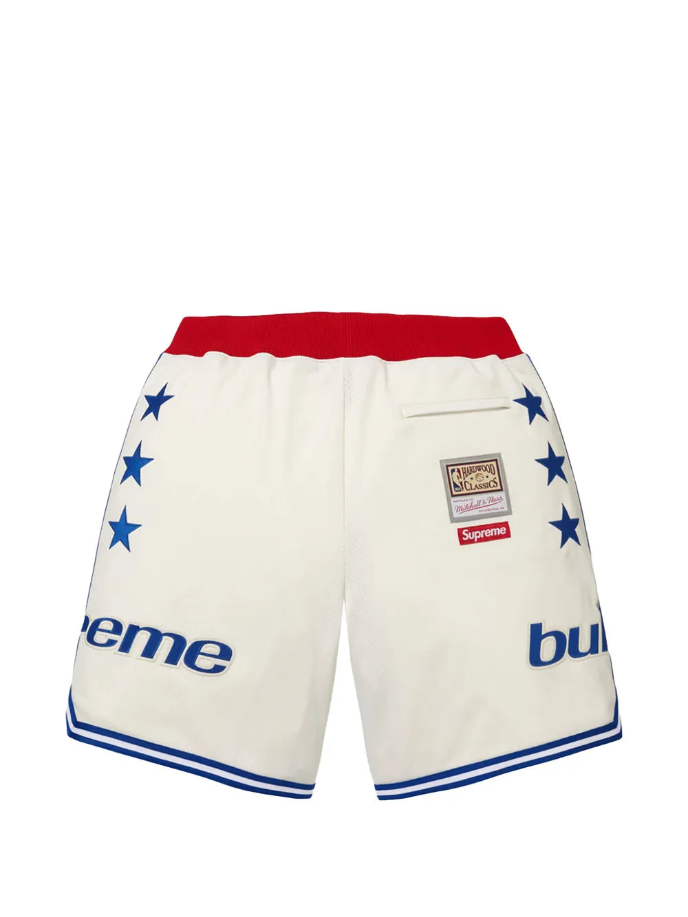 Supreme shorts de basquetbol con estrellas estampadas en colaboración con Mitchell & Ness Teams - Neutro - imagen 2