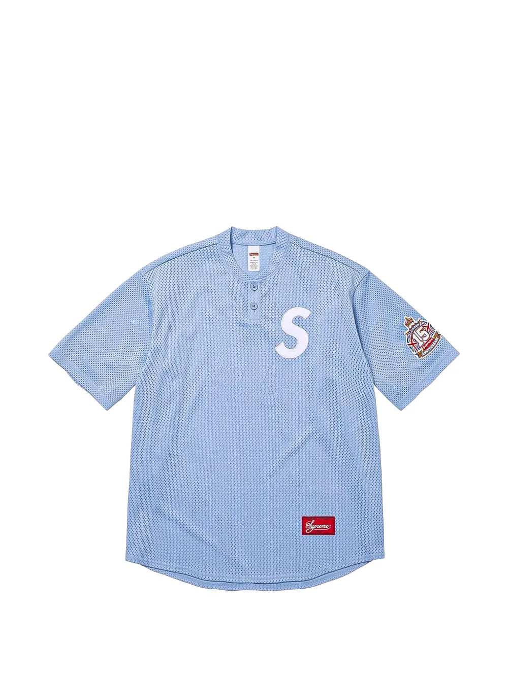 Supreme playera con parche del logo - Azul - imagen 1