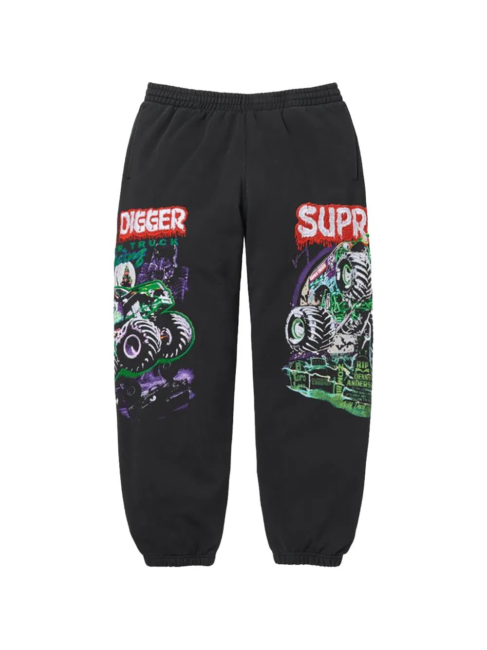 Supreme pants Grave Digger - Gris - imagen 1
