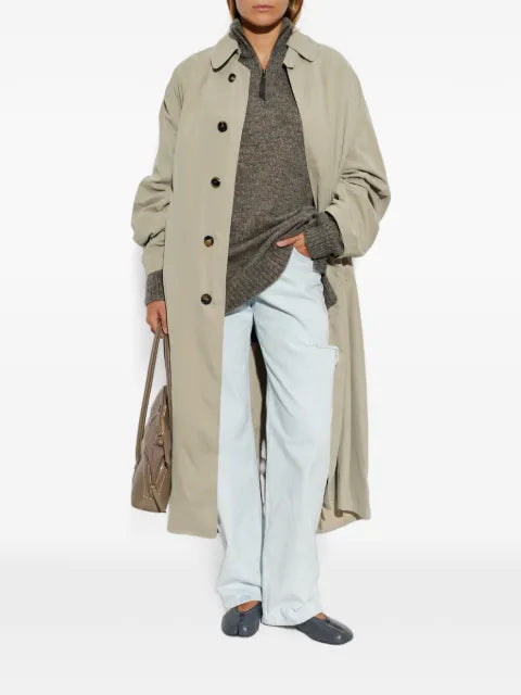 Maison Margiela suéter con cierre a la altura del pecho y cuello alto - imagen 2