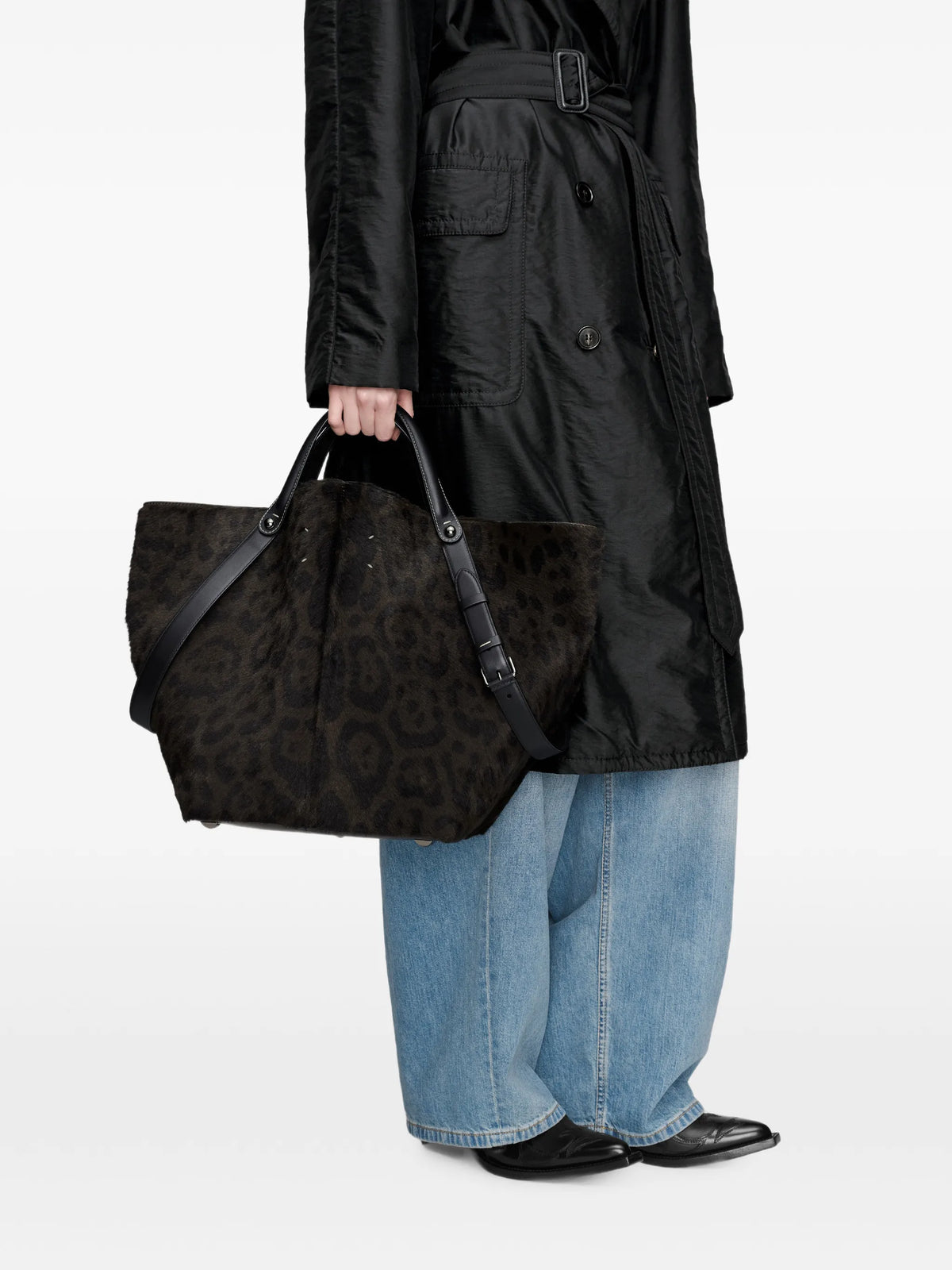 Maison Margiela bolsa Dress-Age grande - Negro - imagen 2