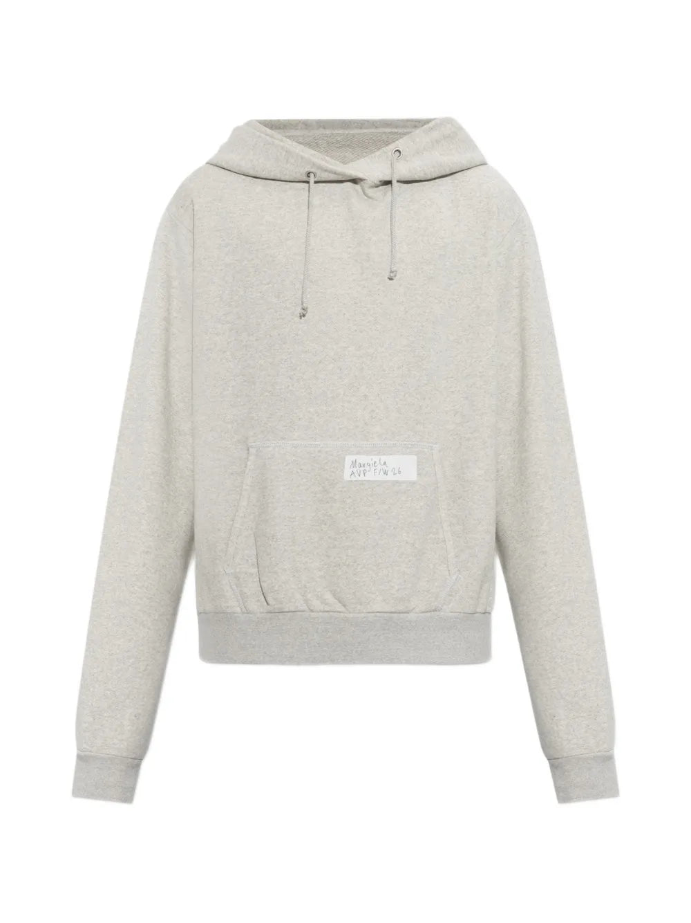 Maison Margiela hoodie con pájaros estampados y cordones - Gris - imagen 1