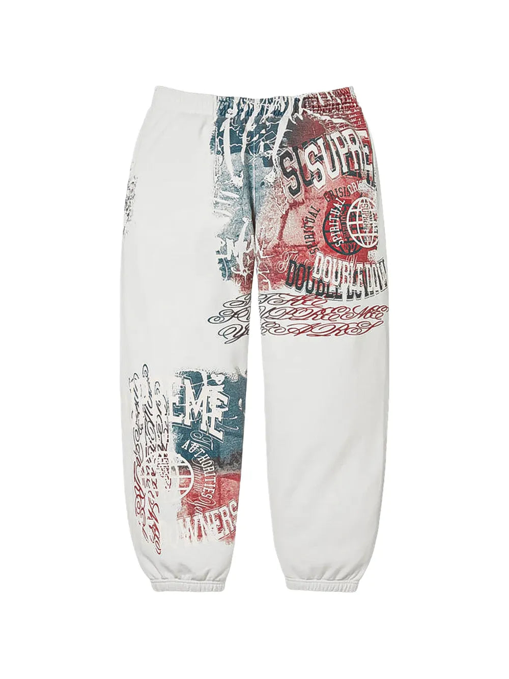 Supreme pants con estampado gráfico - Blanco - imagen 1