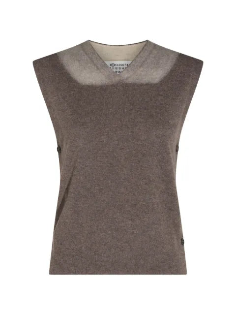 Maison Margiela top con detalle de botones - imagen 1