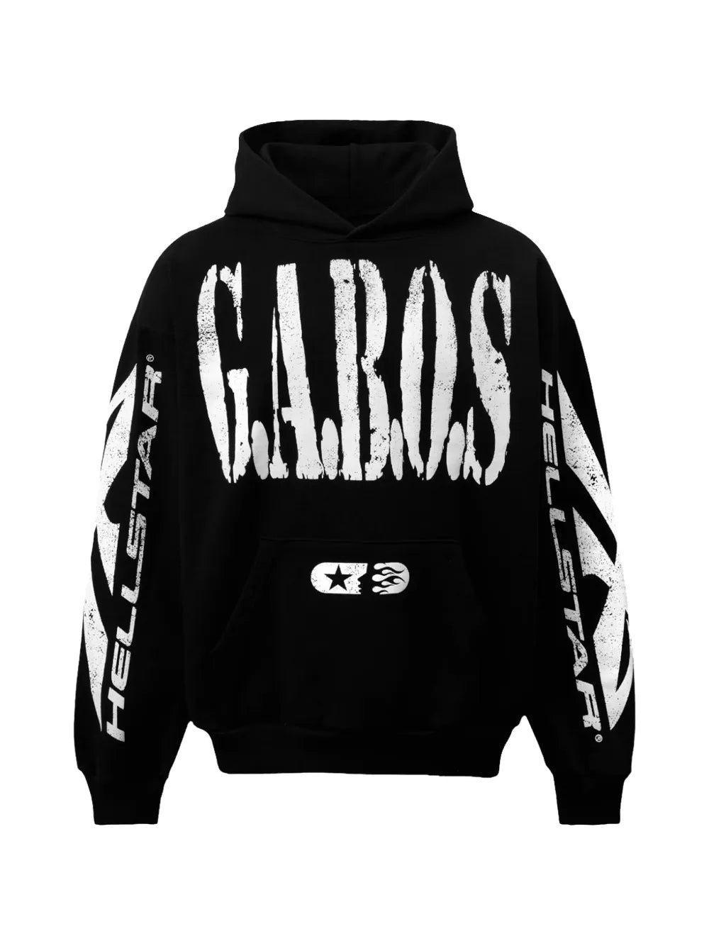 HELLSTAR hoodie G.A.B.O.S. negro | Farfetch 37631646