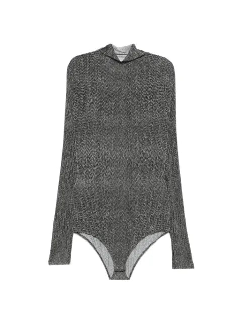 Maison Margiela playera con estampado pied de poule - imagen 1
