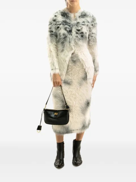 Maison Margiela falda midi texturizada - imagen 2
