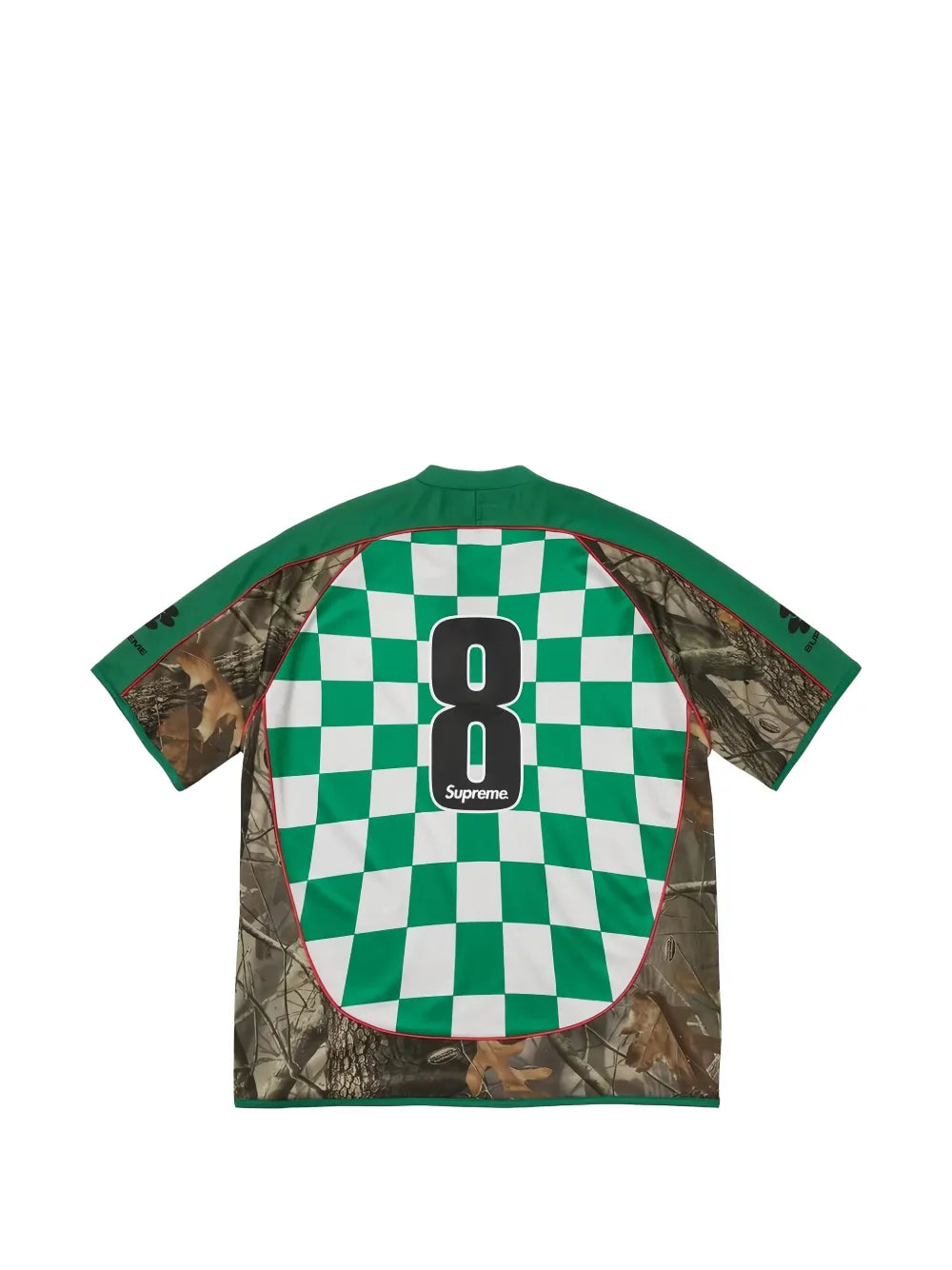 Supreme camiseta Soccer con motivo ajedrezado - Verde - imagen 2