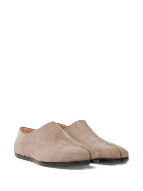 Maison Margiela Tabi suede loafers - Neutro - vista 2