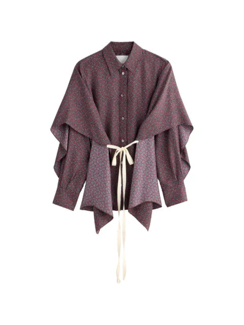 Maison Margiela camisa de corte cuadrado - imagen 1