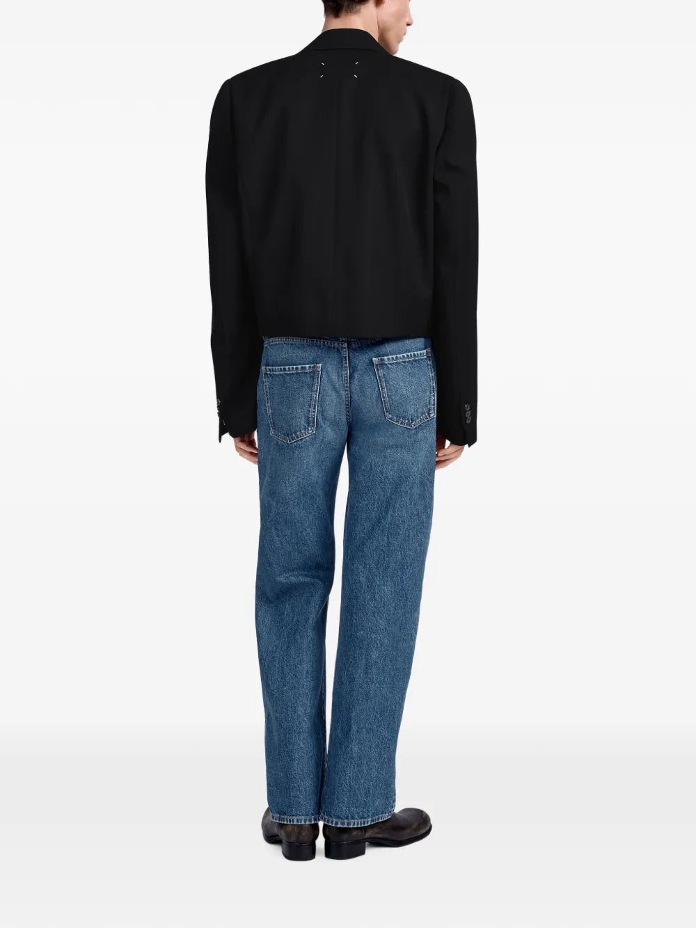 Maison Margiela blazer de esmoquin - Negro - imagen 4