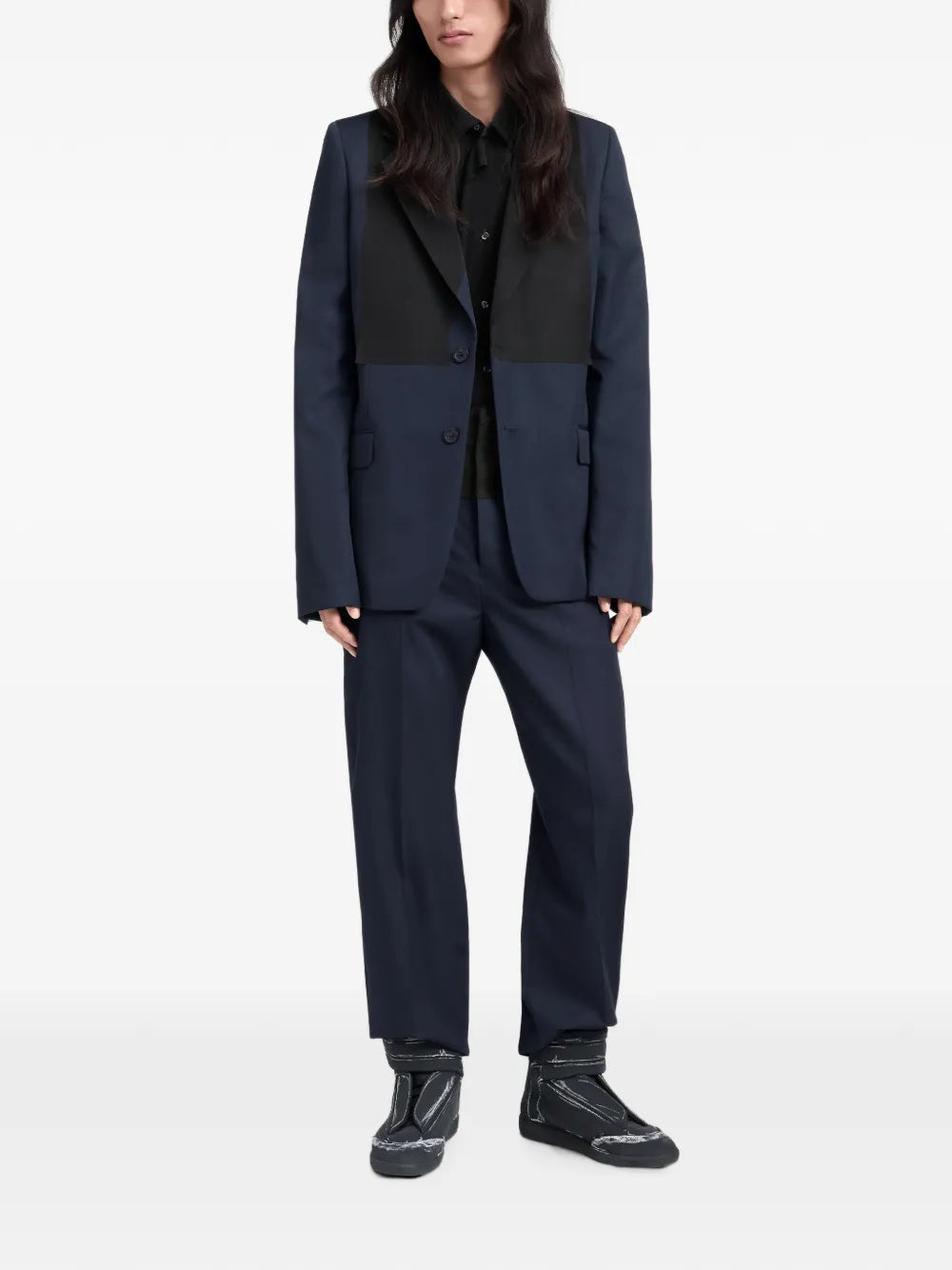 Maison Margiela chamarra con botones - Azul - imagen 2