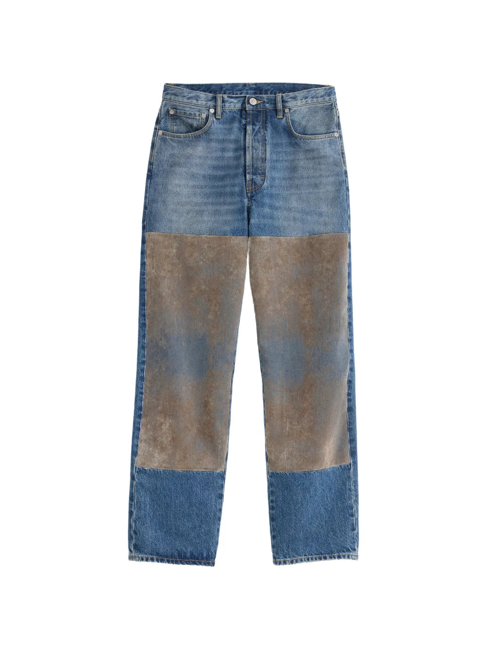 Maison Margiela jeans con parche flocado - Azul - imagen 1