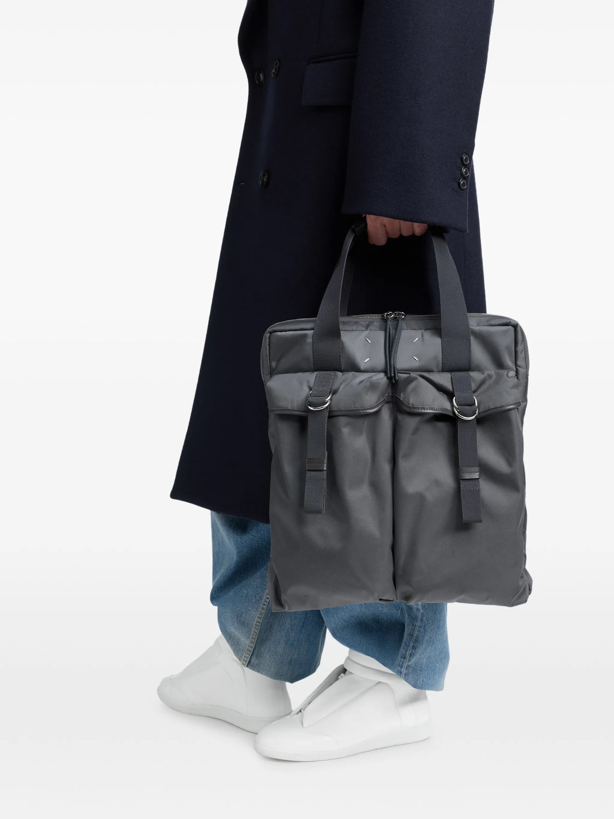 Maison Margiela bolsa para ordenador de alta tecnología - Gris - imagen 2
