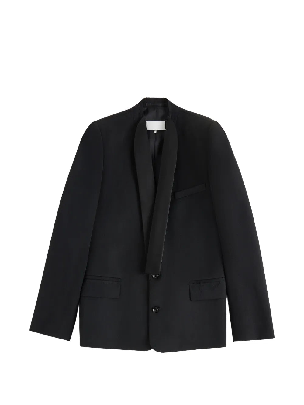 Maison Margiela blazer de esmoquin con solapas de esmoquin - Negro - imagen 1