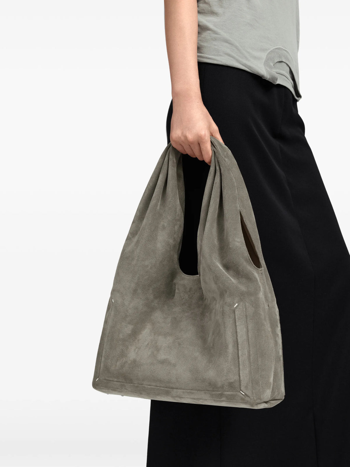 Maison Margiela bolsa Box mediana - Gris - imagen 2