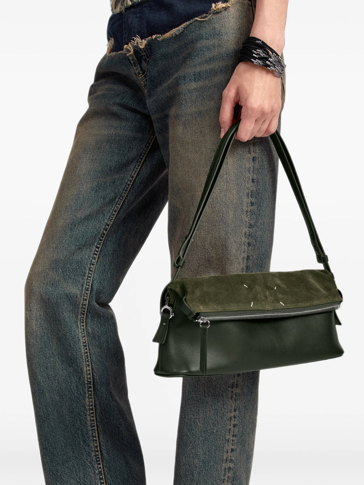 Maison Margiela bolsa de mano 5AC - Verde - imagen 2