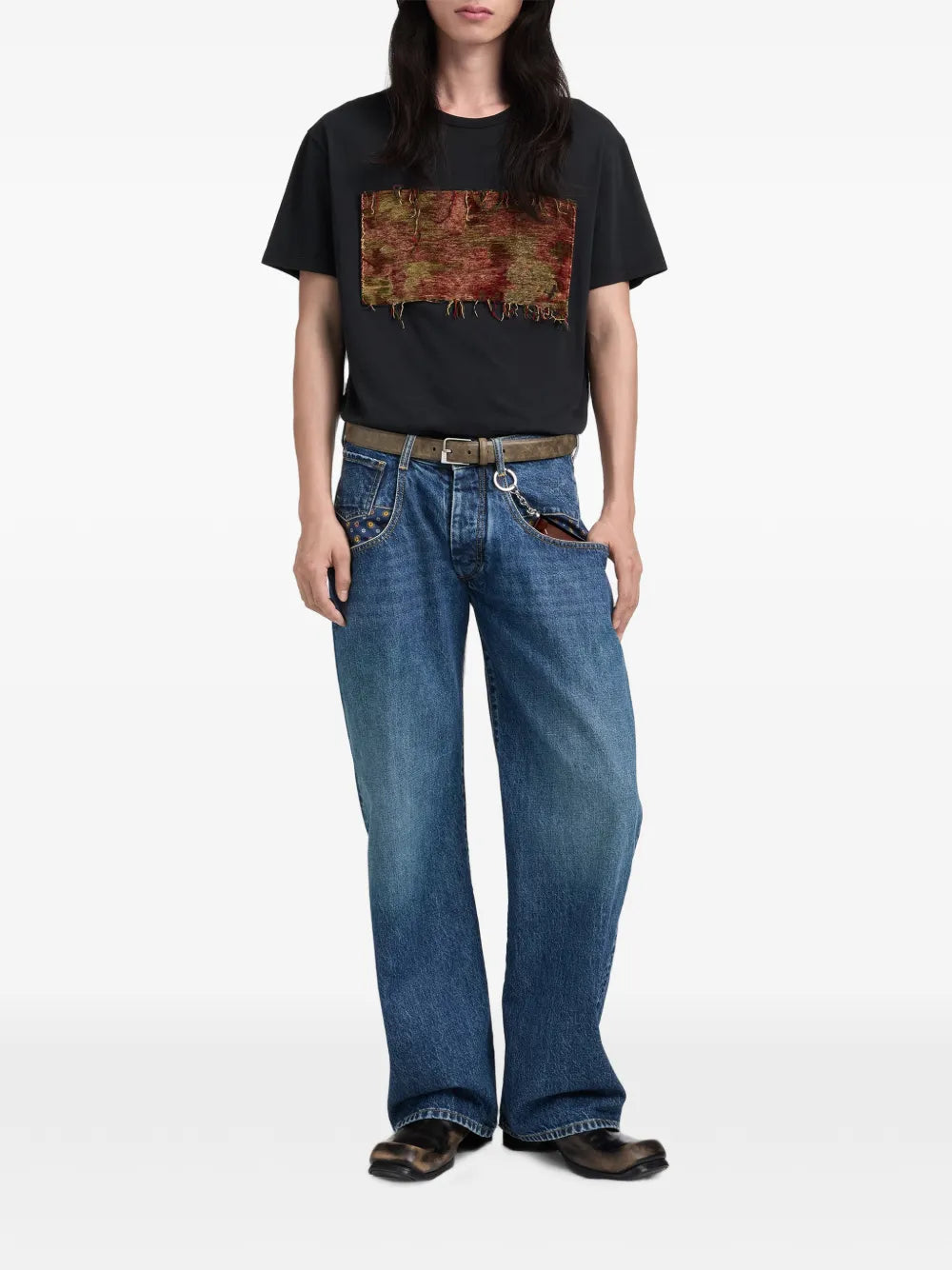 Maison Margiela jeans con bolsillos - Azul - imagen 2