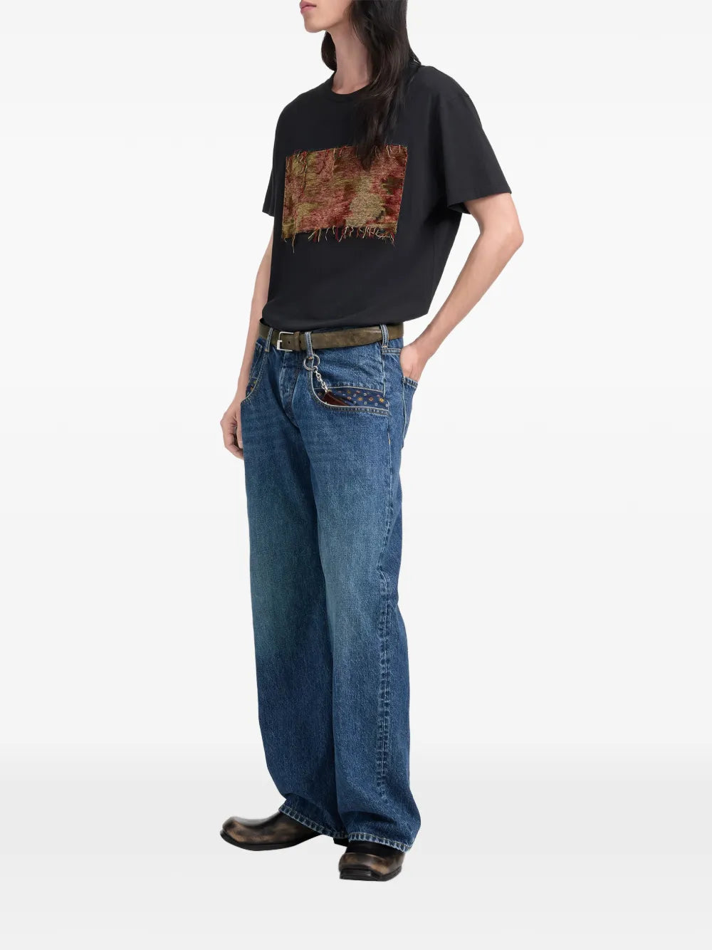 Maison Margiela jeans con bolsillos - Azul - imagen 3