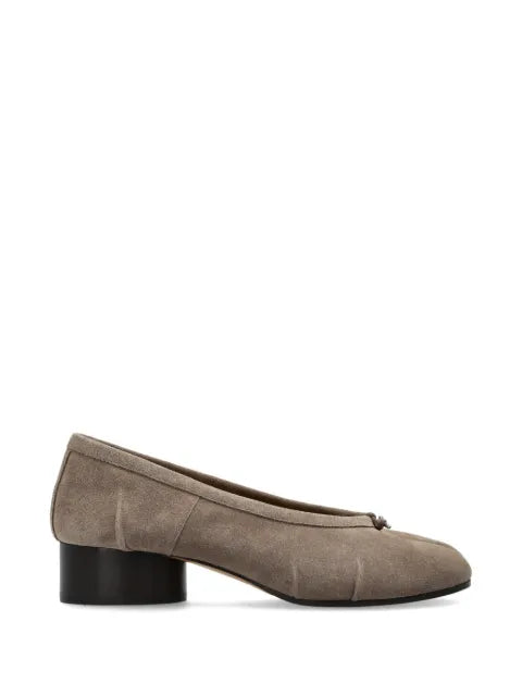 Maison Margiela zapatillas Tabi de gamuza - Neutro - vista 1