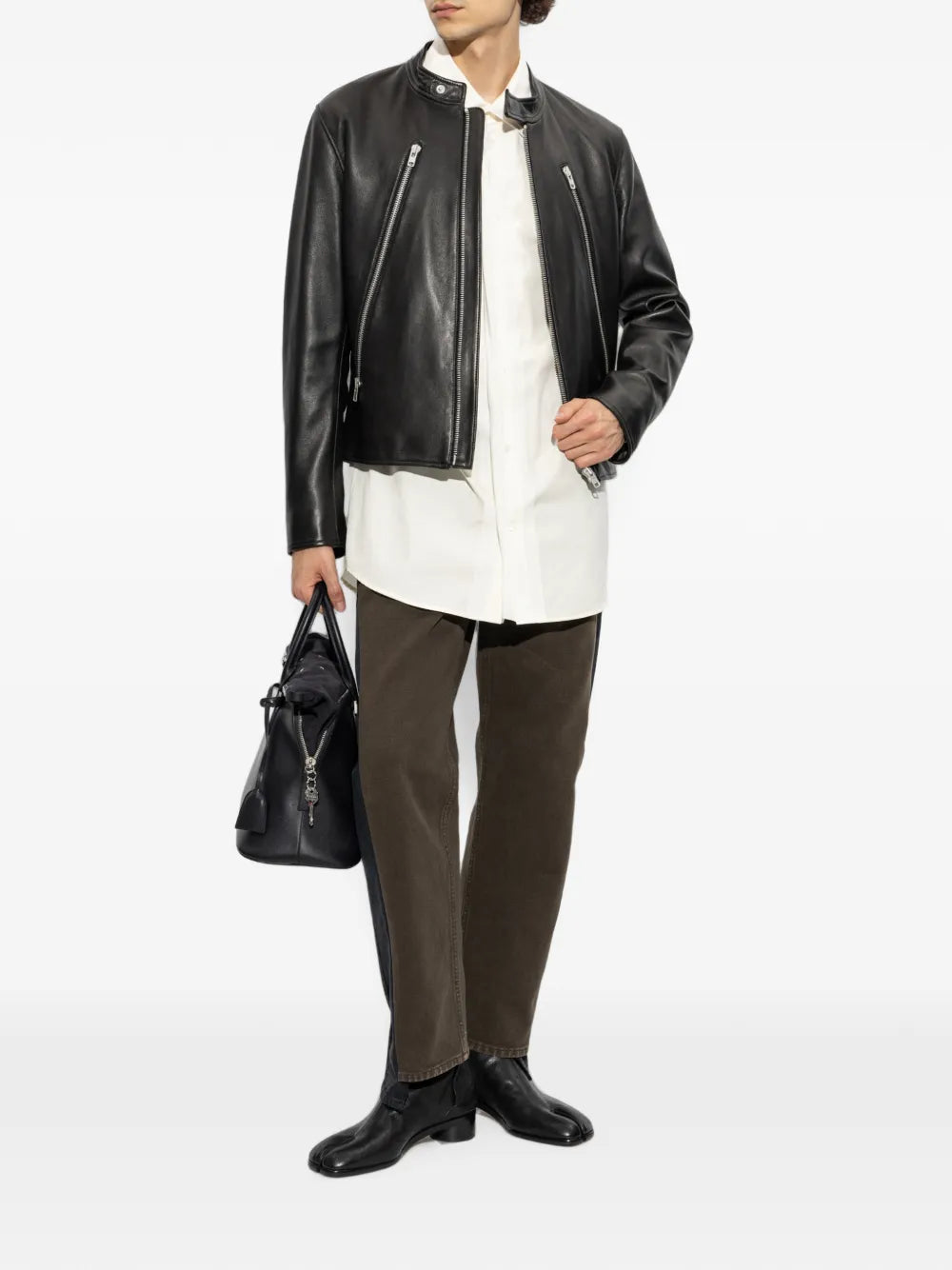 Maison Margiela camisa de algodón - Blanco - imagen 2