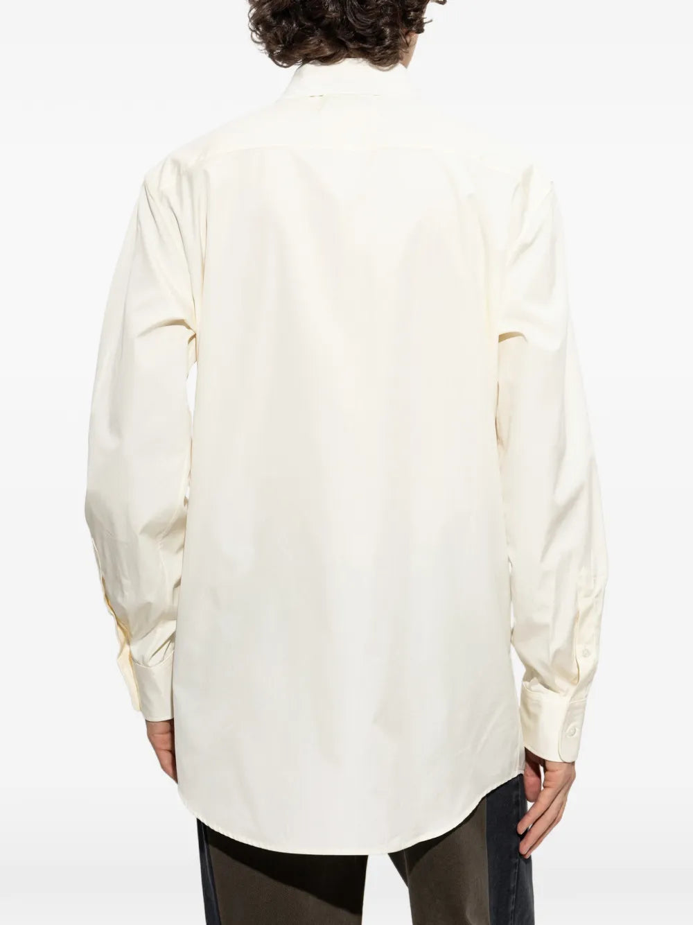 Maison Margiela camisa de algodón - Blanco - imagen 4
