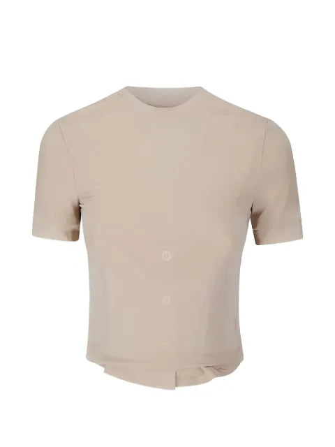 Maison Margiela playera manga corta con detalle de botones - imagen 1