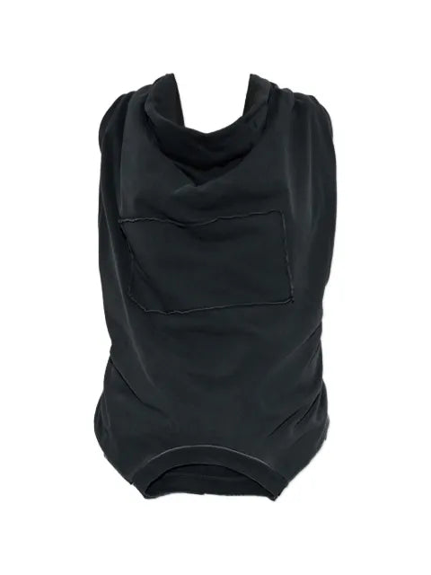 Maison Margiela camiseta drapeada con espalda retorcida - imagen 1