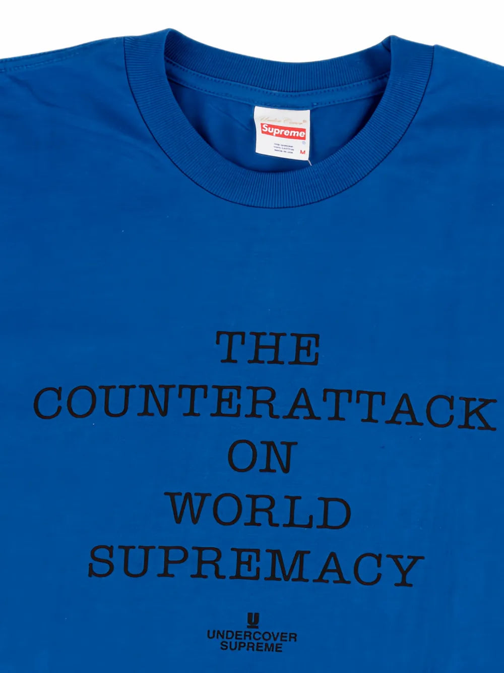 Supreme playera manga larga en colaboración con Undercover y Public Enemy - Azul - imagen 3