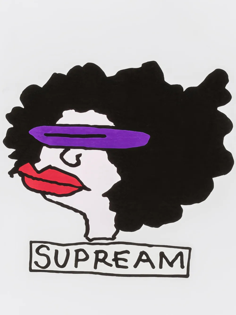 Supreme playera Gonz Ramm de algodón - Blanco - imagen 2