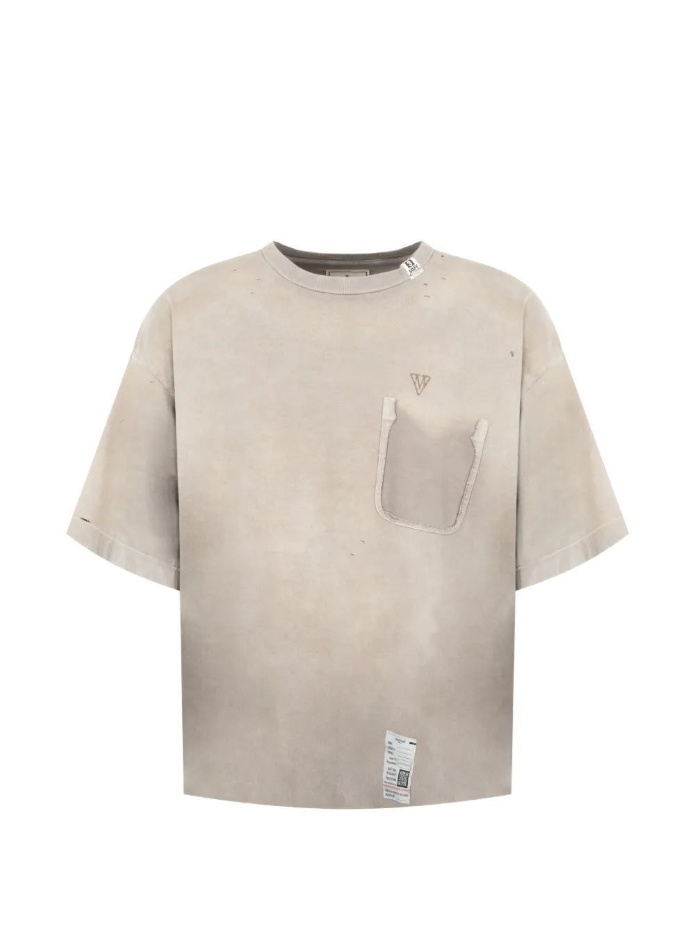 Maison MIHARA YASUHIRO camiseta Like degradada - neutro