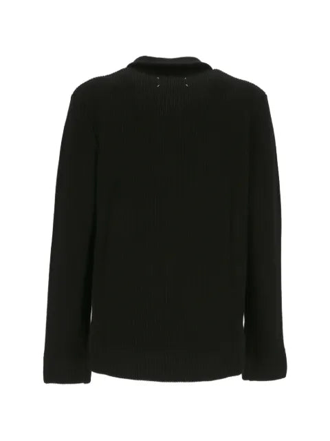 Maison Margiela cárdigan tejido con cierre - imagen 2