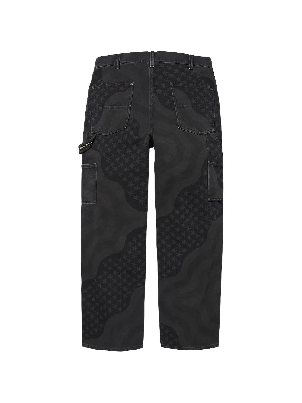 Supreme vaqueros Flag Double Knee - Negro - imagen 2