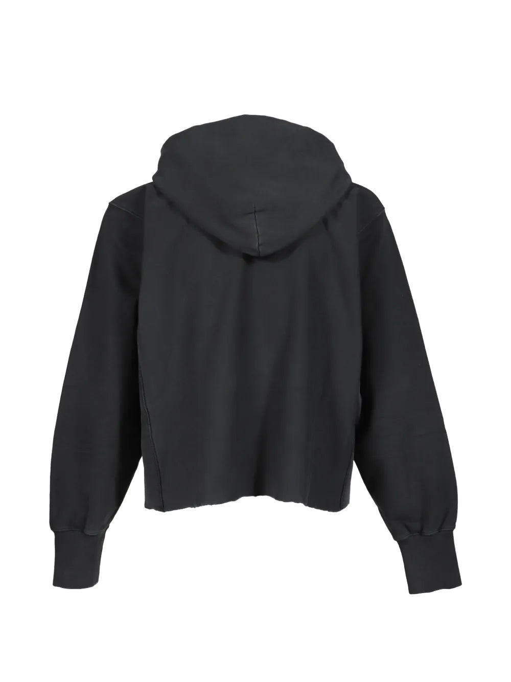 Maison Margiela hoodie con parche del logo - Negro - imagen 2