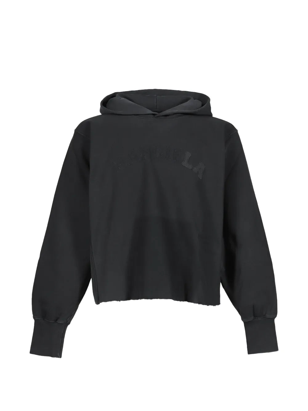 Maison Margiela hoodie con parche del logo - Negro - imagen 1
