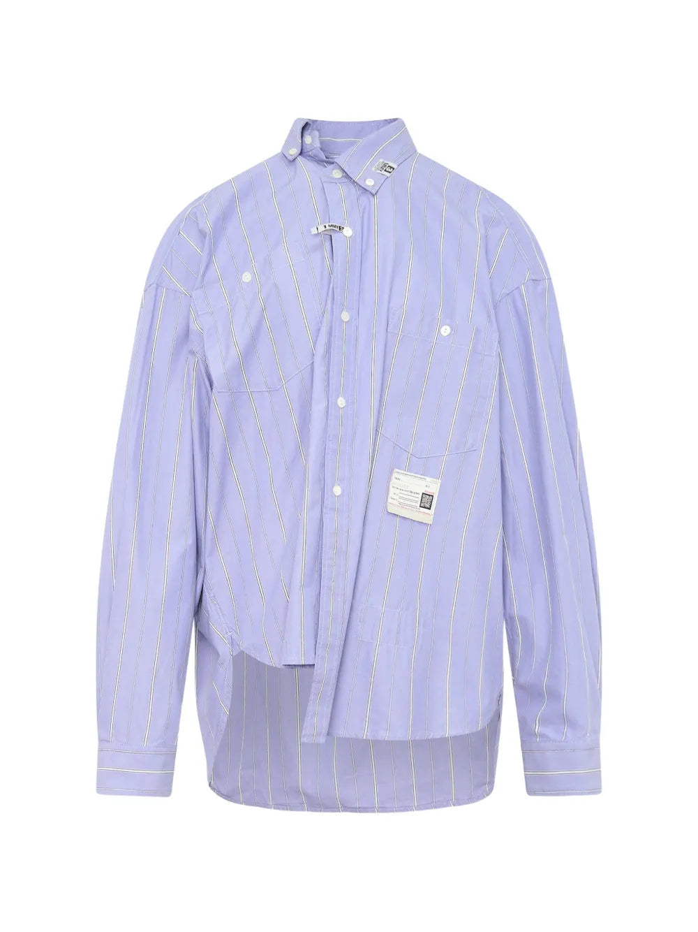 Maison MIHARA YASUHIRO camisa Offset - morado